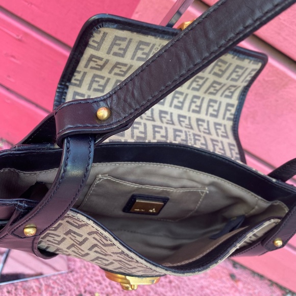 Fendi Passaspala Zuchino Mini shoulder bag - Picture 5 of 7